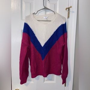 Block sweater